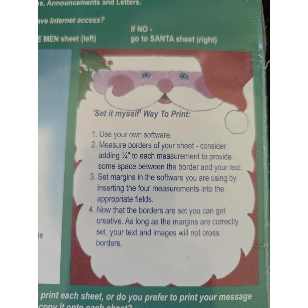 Sonburn Holiday Papers‎ 100 Sheets Each - Christmas Theme (Sealed New)